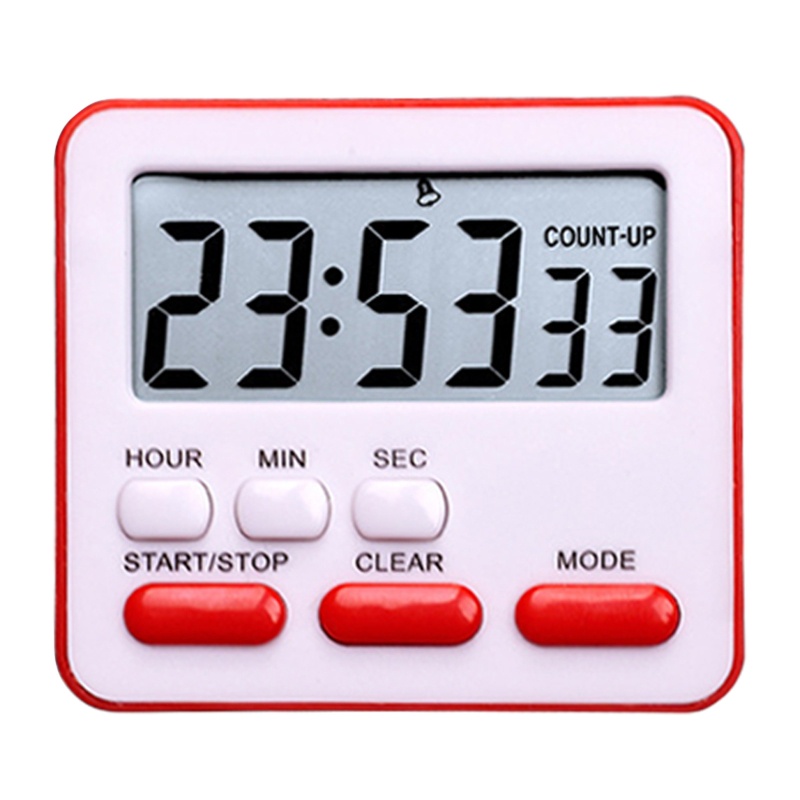 Đồng Hồ Hẹn Giờ Nấu Ăn Màn Hình LCD Cỡ Lớn Tiện Dụng Cho Nhà Bếp