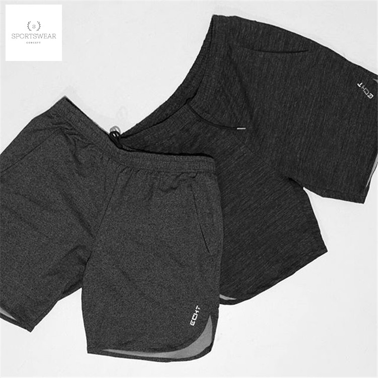 Quần tập gym nam thể thao short Knit Impetus ECHT Sportswear Concept đàn hồi thoải mái khô thoáng thời trang nam tính