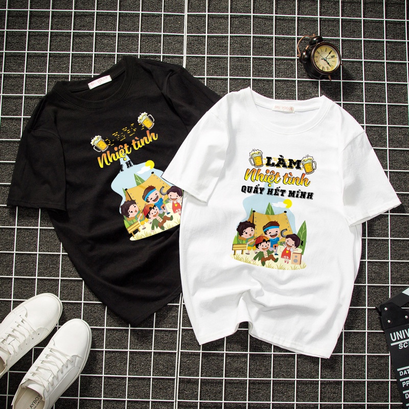 Áo thun Unisex tay ngắn in 3d |BST - 12|  - Có Tay lỡ form rộng oversize streetwear | BigBuy360 - bigbuy360.vn