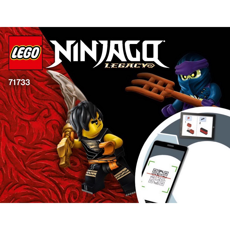 Lego Ninjago 71733 - Epic Battle Set - Bộ xếp hình Lego Cole vs Ghost Warrior