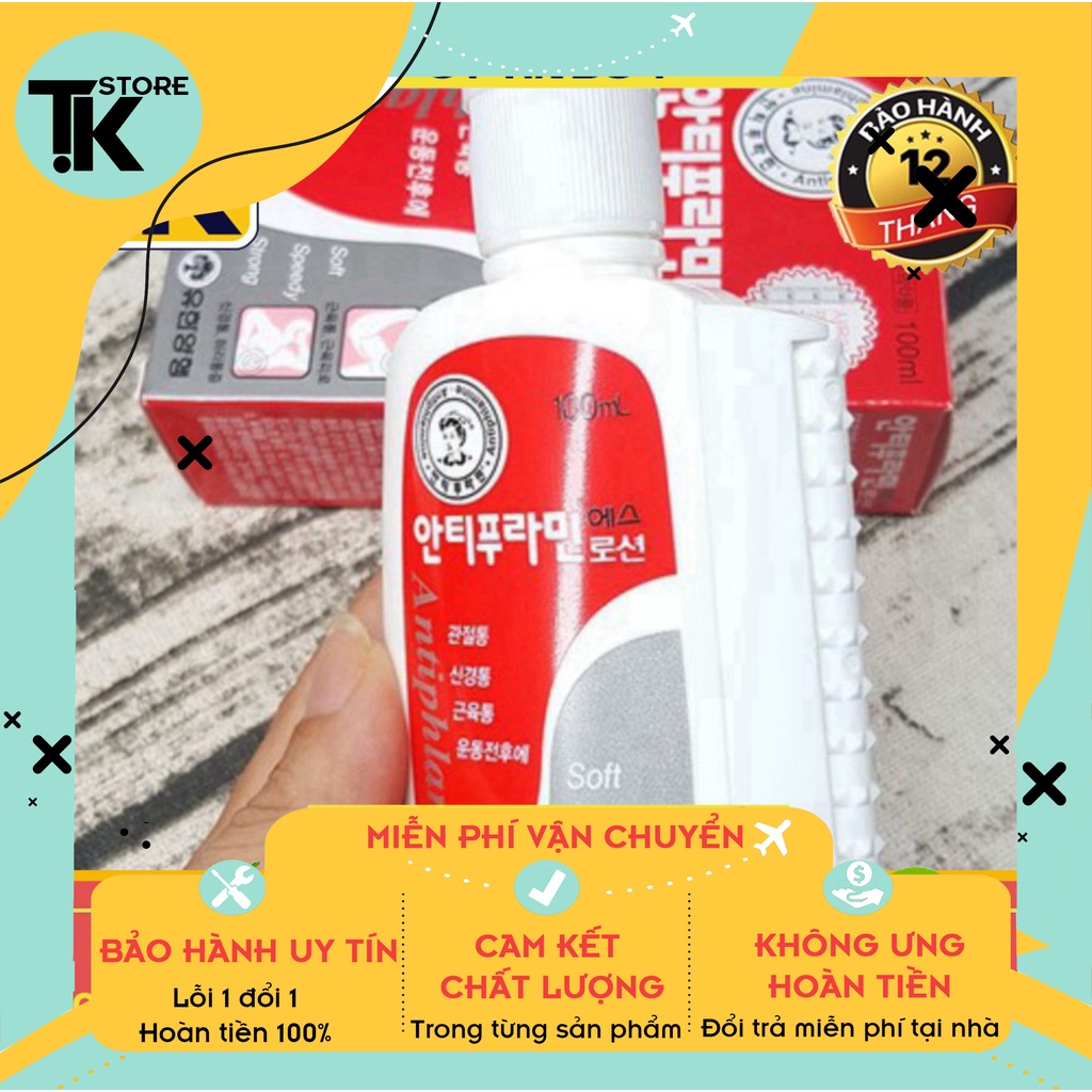 [Hàng Loại 1]Dầu Nóng Hàn Quốc Lọ 100Ml Giảm Đau Nhức Xương Khớp Hiệu Quả Vô Cùng . .