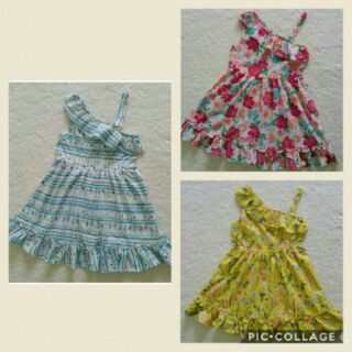 Đầm bé gái lệch vai 21-30kg