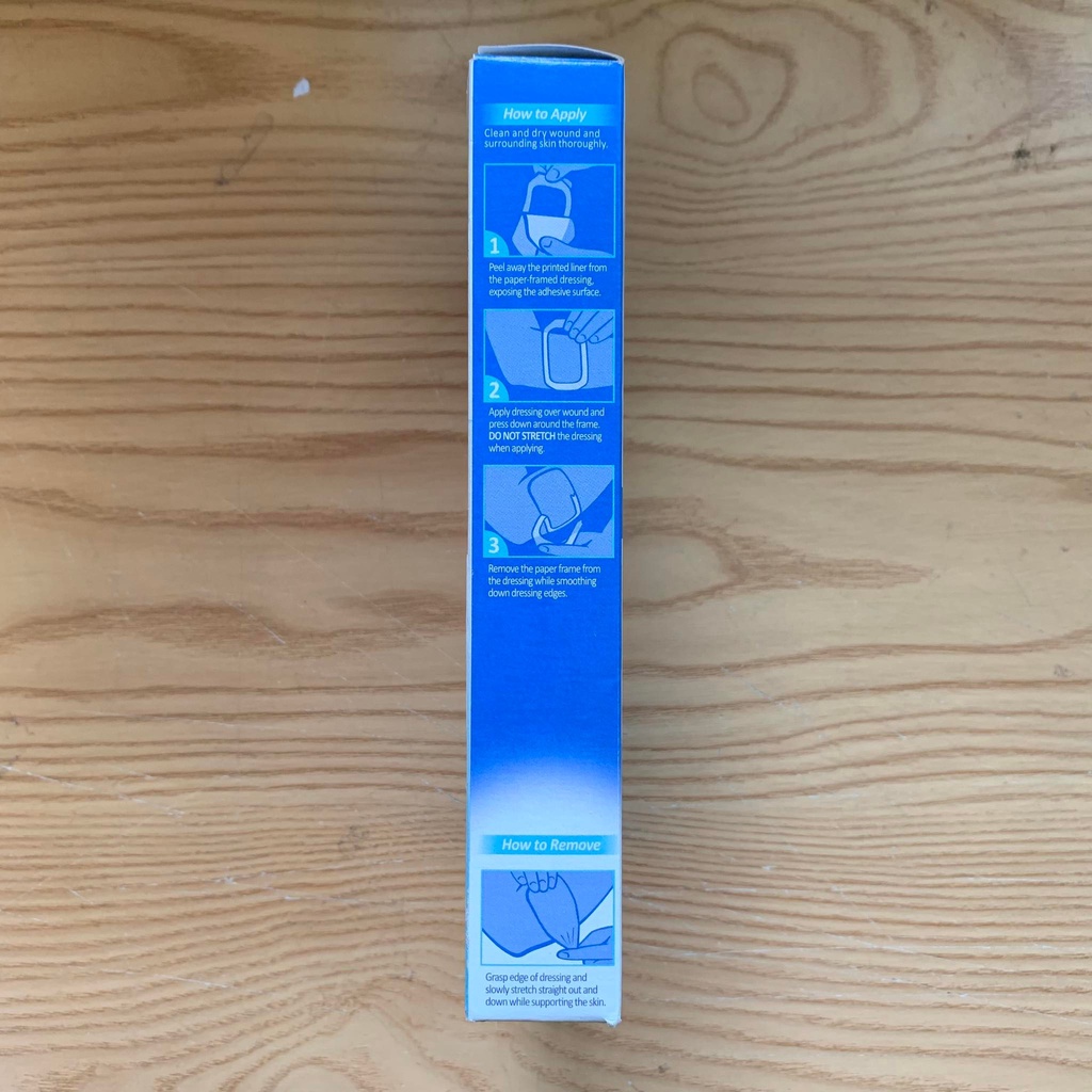 Miếng dán vết thương chống thấm nước 3M Nexcare H1626, kt 10x12cm