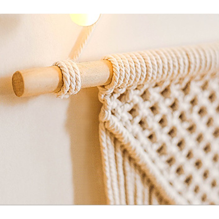 [CÓ SẴN] Mành treo Rèm treo tường Macrame trang trí decor nhà cửa