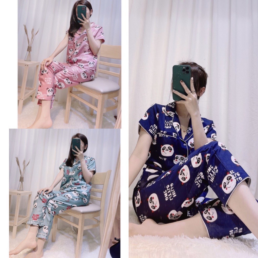 Bộ Đồ Pijama, Bộ Mặc Nhà Họa Tiết Hoạt Hình FreeSize Siêu Hot Hit | BigBuy360 - bigbuy360.vn