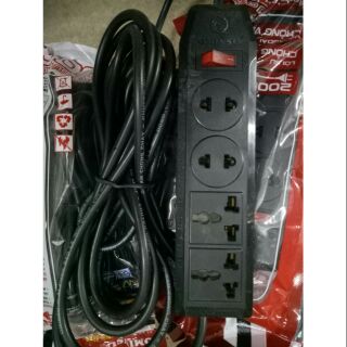 Ổ cắm lõi sứ chống cháy kéo dài 5 mét/3 mét OMINSU 4 ổ 2000w