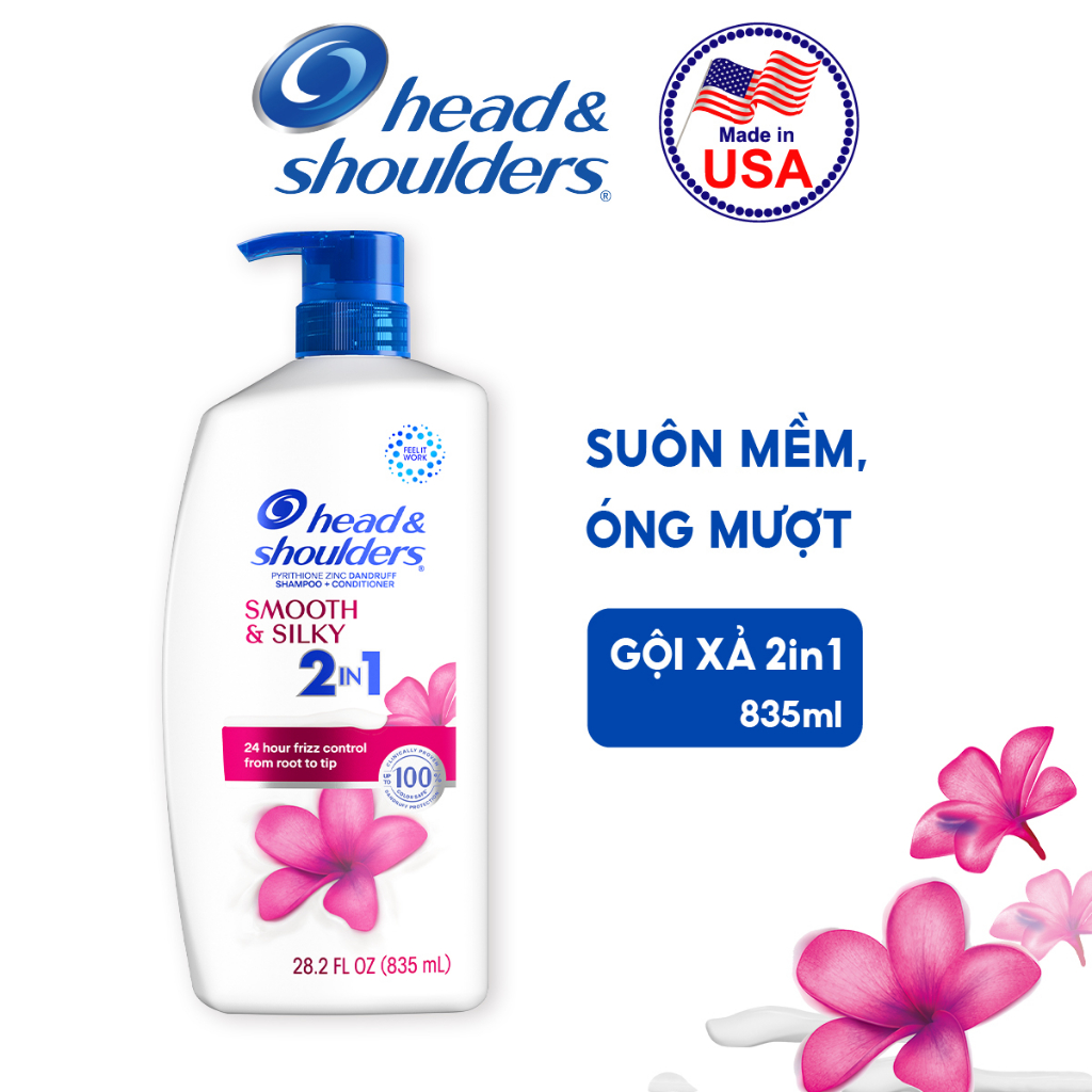 Gội Xả 2IN1 Head & Shoulders 835ML - Mỹ