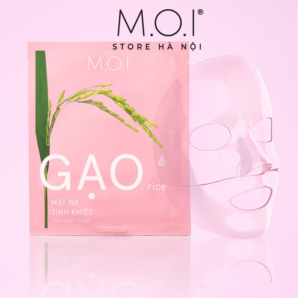 Mặt nạ gạo tinh khiết MOI ♥️ Mặt nạ gạo Hồ Ngọc Hà M.O.I Cosmetics Hà Nội | BigBuy360 - bigbuy360.vn