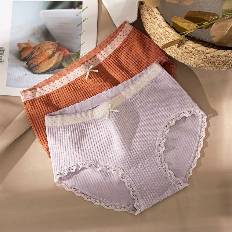 Quần Lót Nữ Cotton Cao Cấp Phom To Vải Mềm, Quần Lót Nữ Thông Hơi Kháng Khuẩn