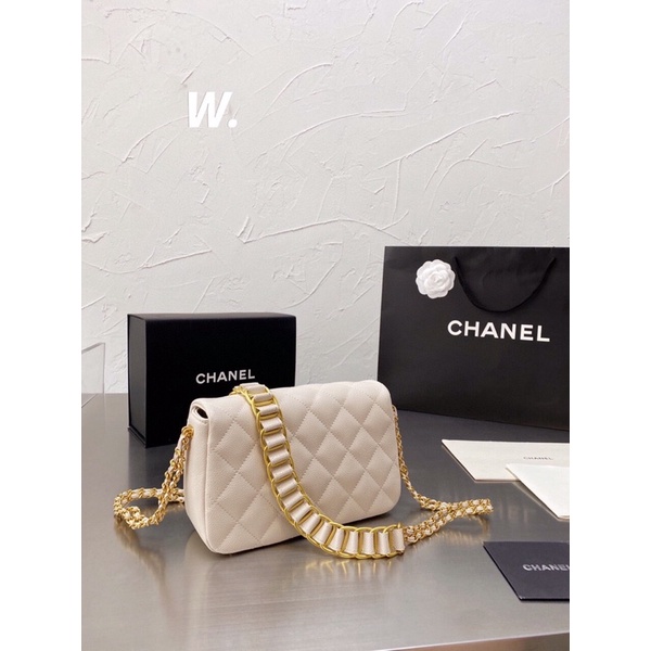 Túi xách Chánel classic mẫu mới sz 20 chất da thật