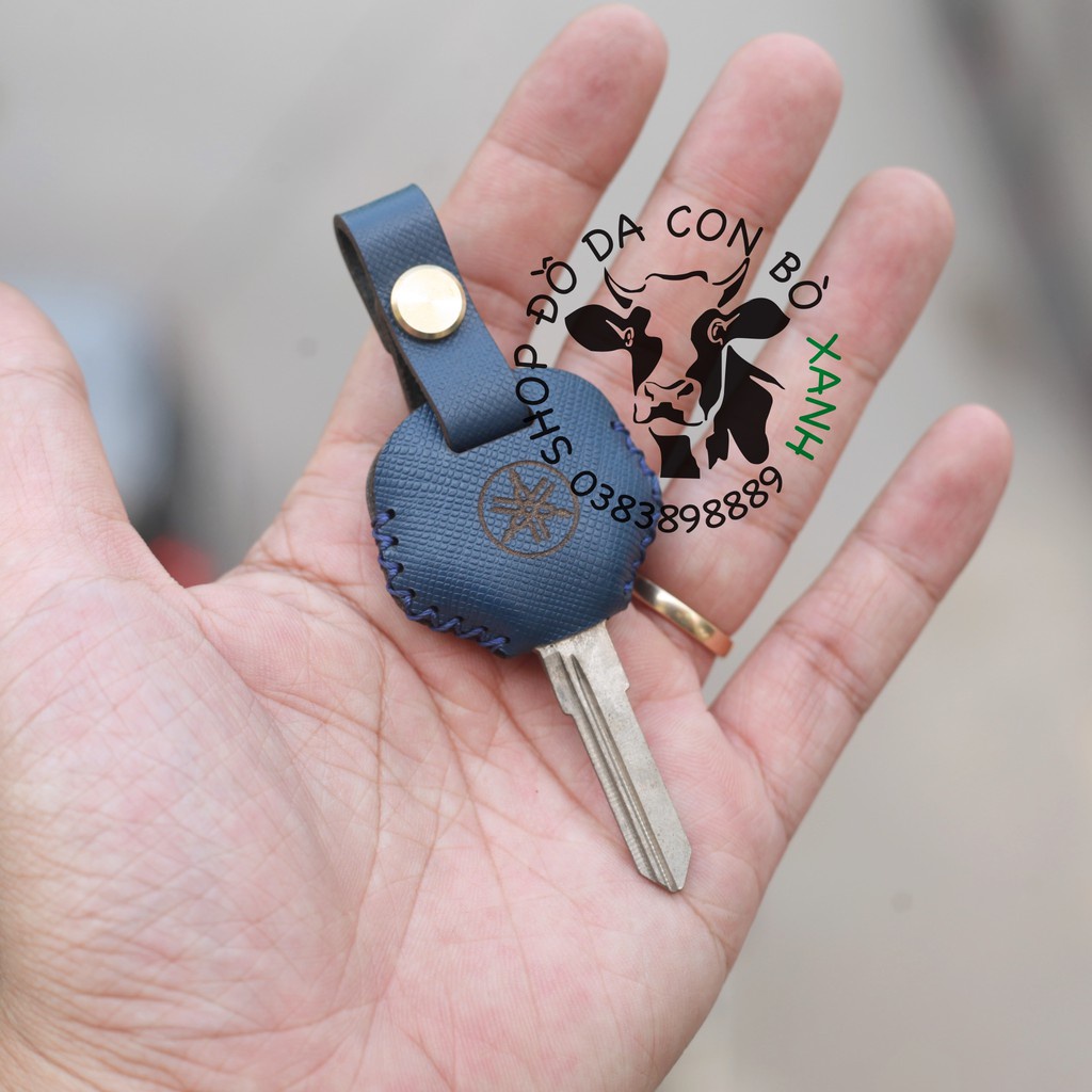 Bao Da Chìa Khóa cơ Yamaha R15 MT15 handmade da thật