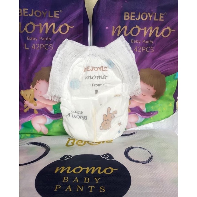 Bỉm BEJOYLE MOMO quần/dán S112/M96/L84/XL76/XXL72 nội địa Trung