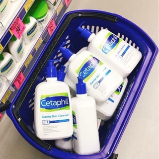 Sữa tắm, sữa rửa mặt Cetaphil 1L