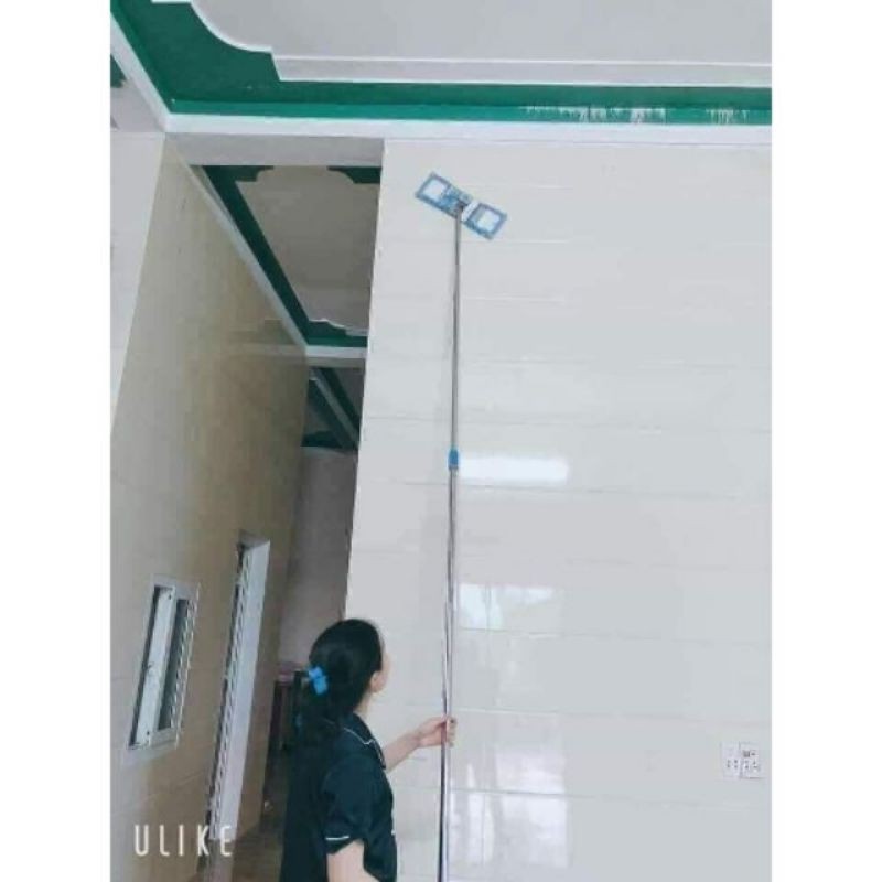 Chổi lau tường 1,5m và 3m size 45cm