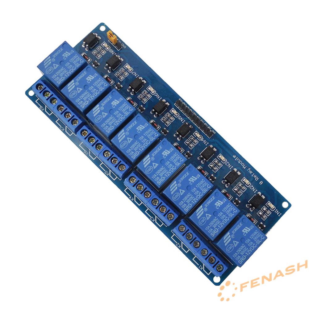 Mô Đun Rơ Le 8 Kênh 12v Cho Arduino Uno 2560 1280 Arm Pic Avr Stm