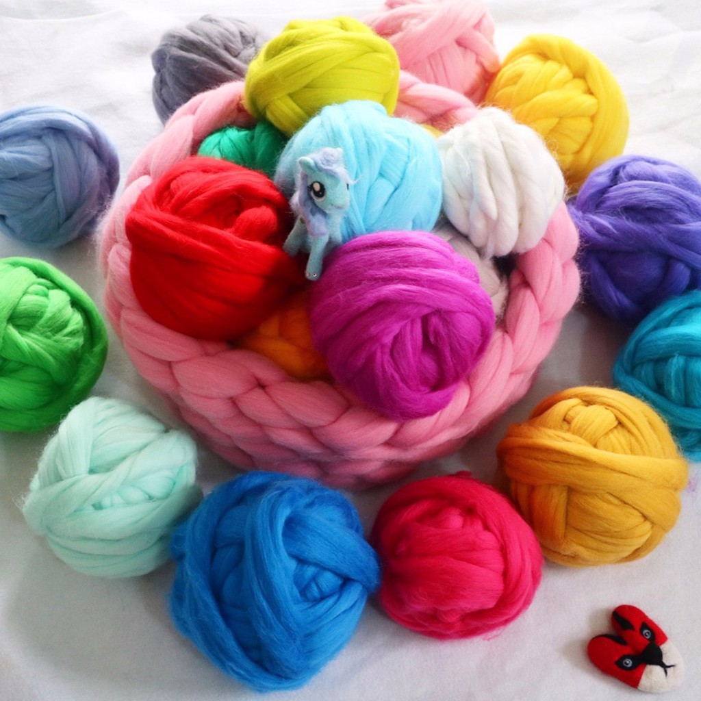 Set 40 cuộn len đan 3g nhiều màu tiện dụng