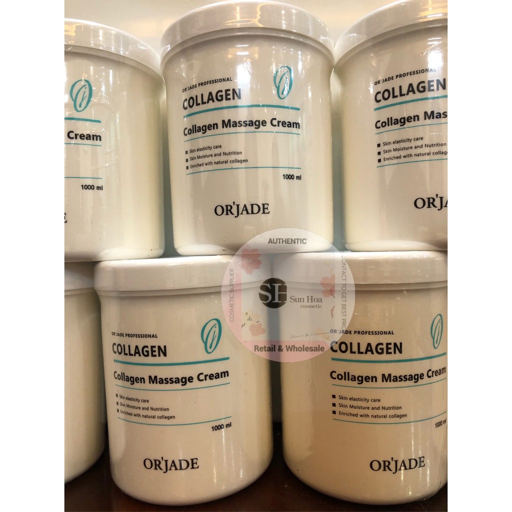 Collagen Massage Cream - Kem Massage Mặt Cao Cấp Hàn Quốc OR'JADE