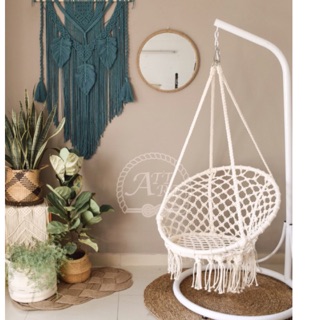 Xích đu Macrame bao gồm cả cần treo