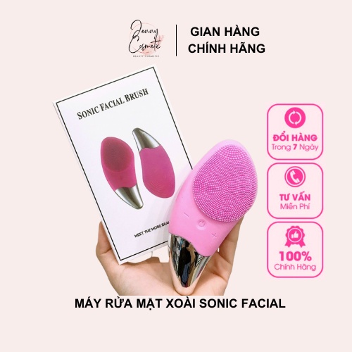 (Có VIDEO thực tế) Máy rửa mặt SONIC FACIAL cao cấp