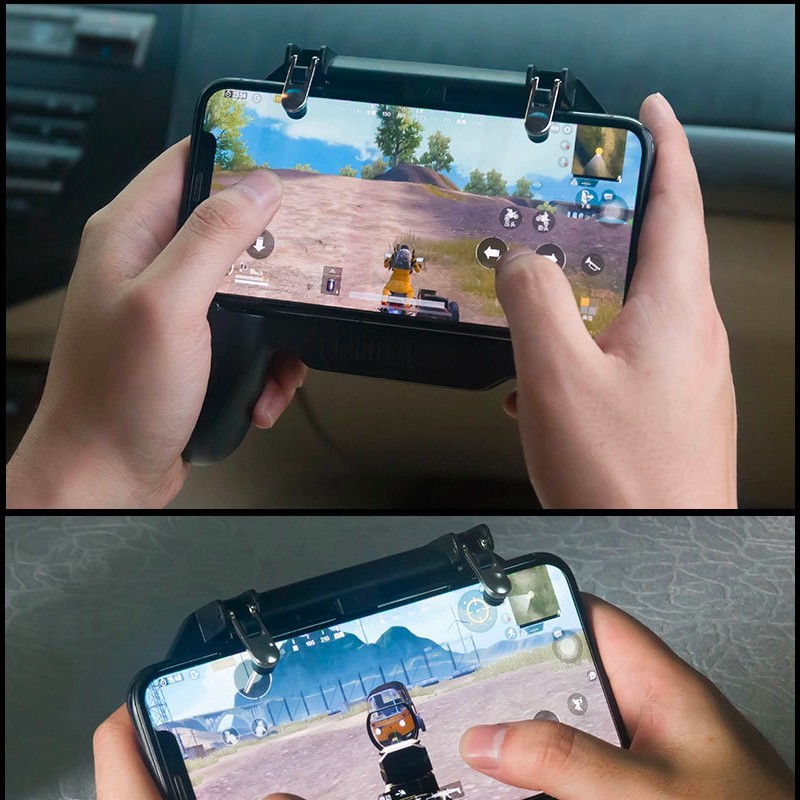 Tay cầm SR GAMEPAD chơi game mobile có quạt làm mát và pin dự phòng [New 2019] - Siêu HOT