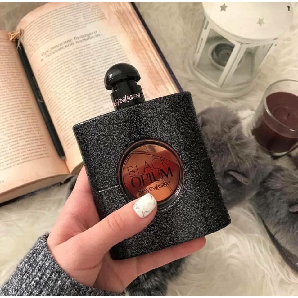 Nước Hoa Dầu Thơm Nam Nữ Black Opium YSL 100ml Gợi Cảm Cuốn Hút