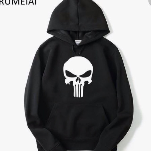 Hoodie đầu lâu có bigsize đến hơn 100kg