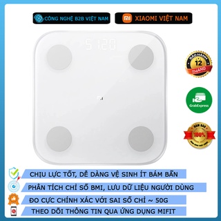 Cân thông minh Xiaomi Mi Body Composition Scale 2 ( Gen 2 ) 2019 - Hãng phân phối