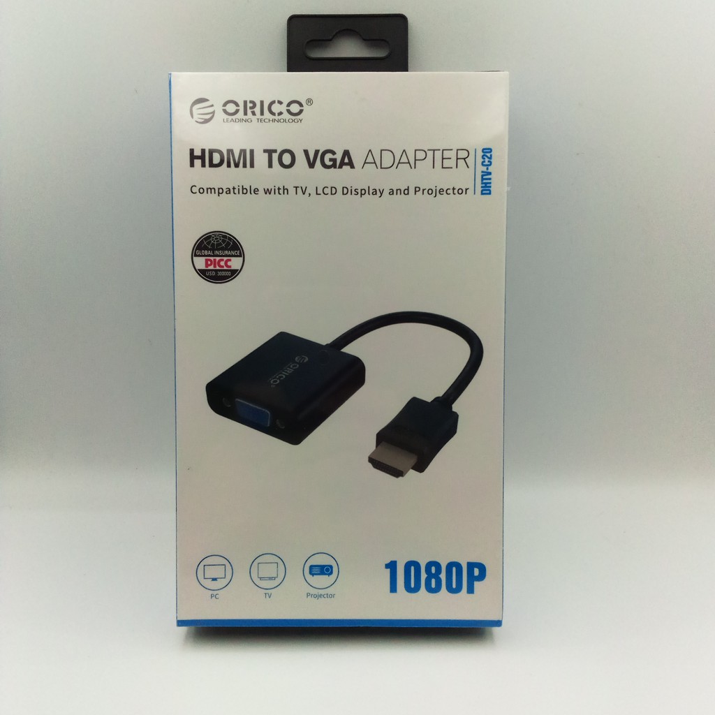 Đầu Chuyển Đổi Từ Orico Hdmi Sang Vga Dhtv-C20