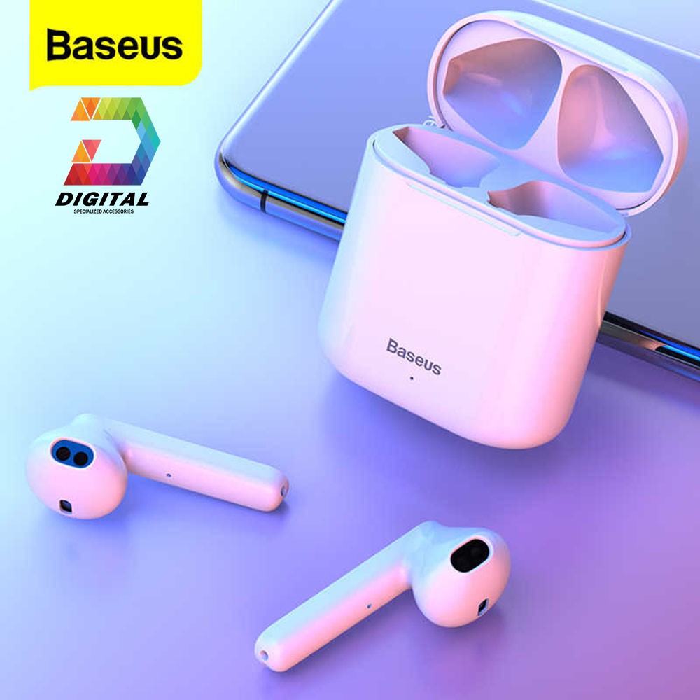 [Mã 267ELSALE hoàn 7% đơn 300K] Tai nghe Bluetooth True Wireless Baseus W09 Chính Hãng