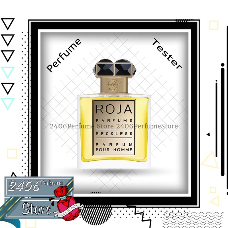 💕PERFUME💕 <𝗡𝗲𝘄> Mẫu thử nước hoa Nam Roja Parfums Reckless parfum Pour Homme  5ml/10ml/20ml