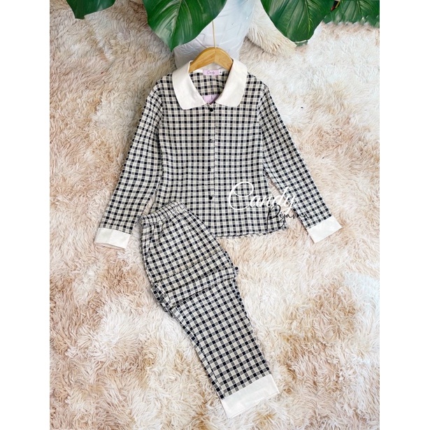 Bộ nhung tăm kẻ hot hit hãng sam - candy màu siêu đẹp giá rẻ nhất shopee
