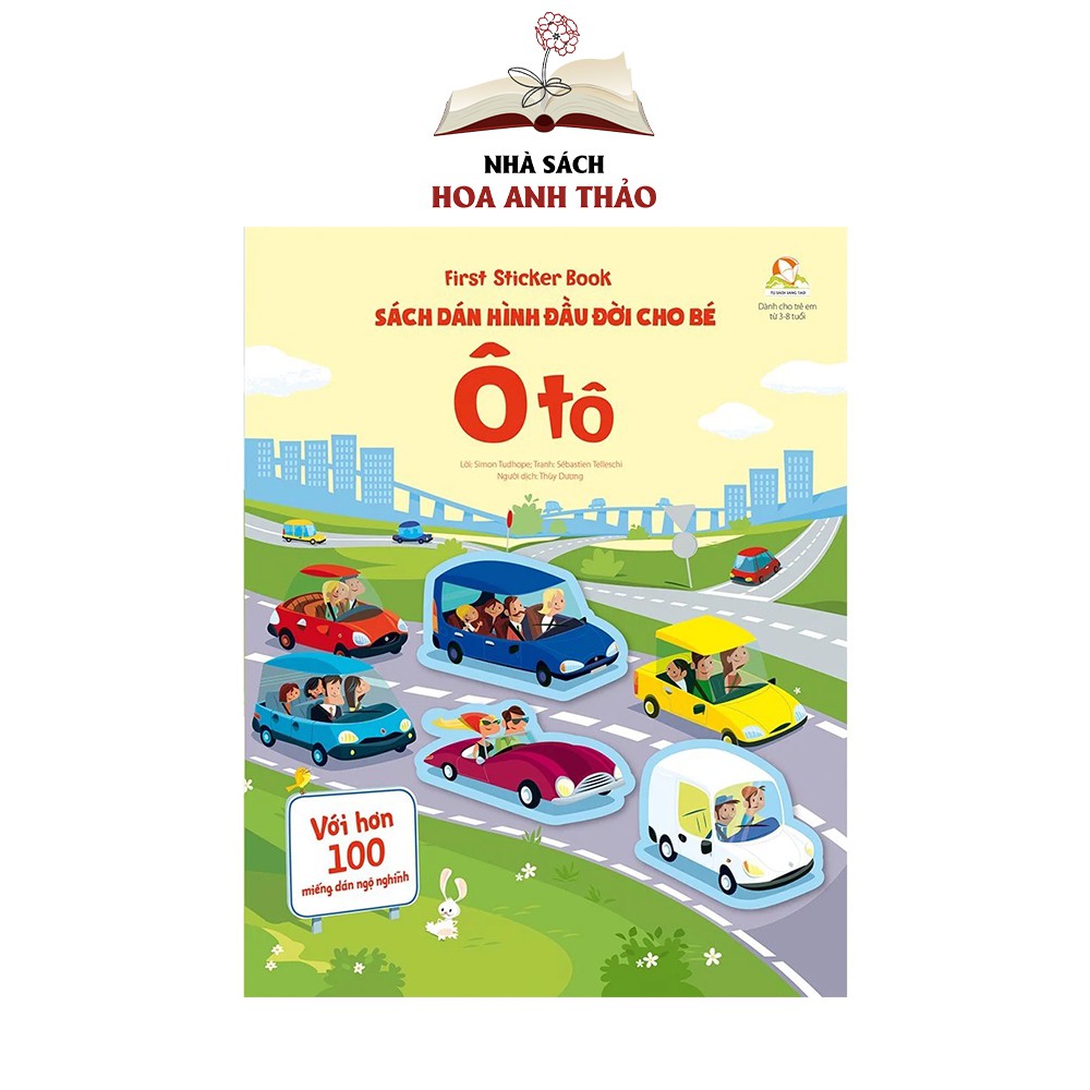 Sách - First sticker book Sách dán hình đầu đời cho bé