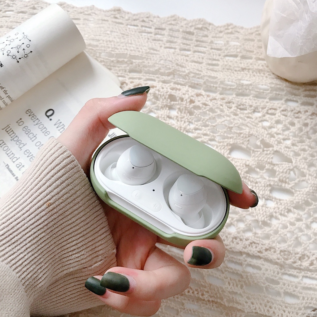 Samsung Galaxy Buds / Galaxy Buds+ Buds Plus Case Vỏ đựng hộp sạc tai nghe không dây bằng silicon PC mờ nhiều màu sắc cho