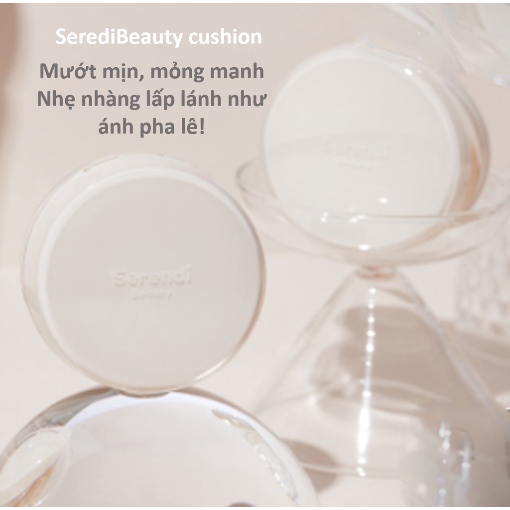 Cushion Pha Lê - Biến Hoá 1 Làn Da Căng Bóng, Rạng Rỡ, Trắng Hồng, Mướt Mịn Suốt 48h