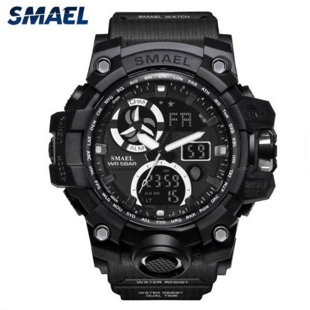 Đồng Hồ Điện Tử Thể Thao Nam Chính Hãng SMAEL 1545C Phiên Bản Sport Chống Nước Cực Tốt | BigBuy360 - bigbuy360.vn