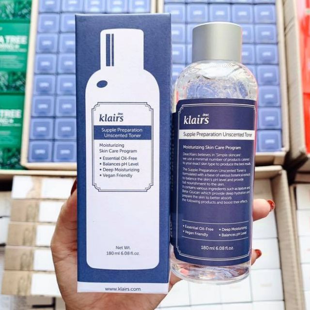 Nước hoa hồng Klairs Supple Preparation Toner