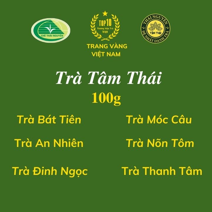 Trà Móc Câu Thái Nguyên 100g Trà Xanh Tâm Thái Số 1 Trà Tân Cương Đặc Biệt Chè Nõn Thái Nguyên