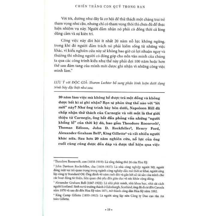Sách - Chiến Thắng Con Quỷ Trong Bạn - Napoleon Hill - THA