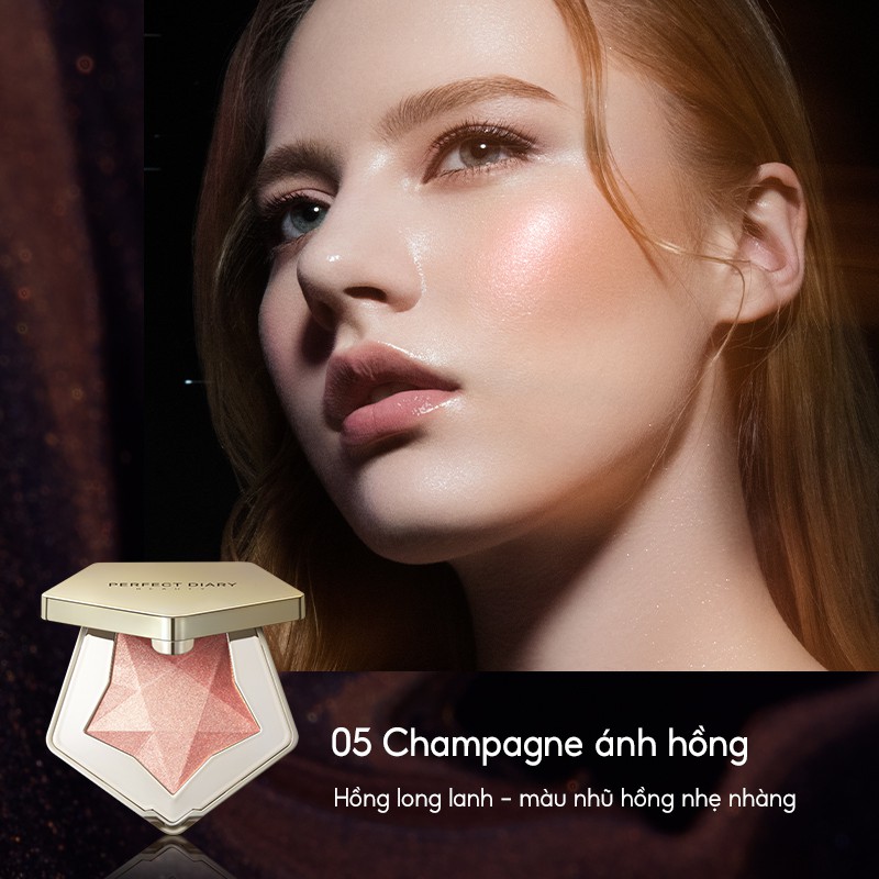 Phấn Bắt Sáng Perfect Diary Ánh Nhũ Lấp Lánh 7g