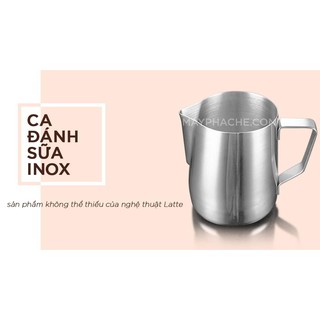 CA ĐÁNH SỮA INOX 600ML - Thiết Bị Máy Móc Pha Chế