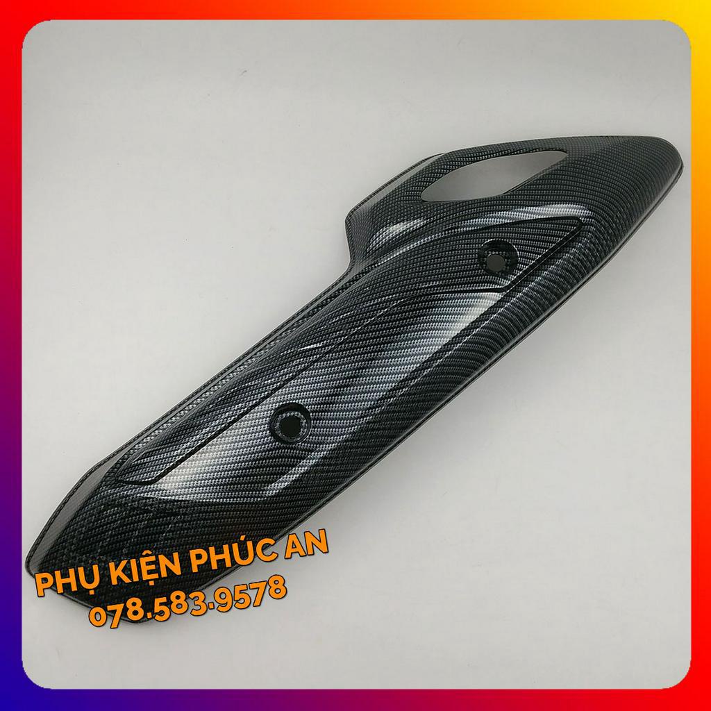 Ốp che ống pô xe Sh nam 125i 150i năm 2012 2013 2014 2015 2016 pát bô cách nhiệt ống xả Sh Việt 125 150