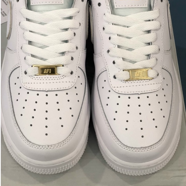 Giày Air Force 1 ESS Metallic Gold, AF1 viền vàng gold nam nữ bản cao cấp mới nhất