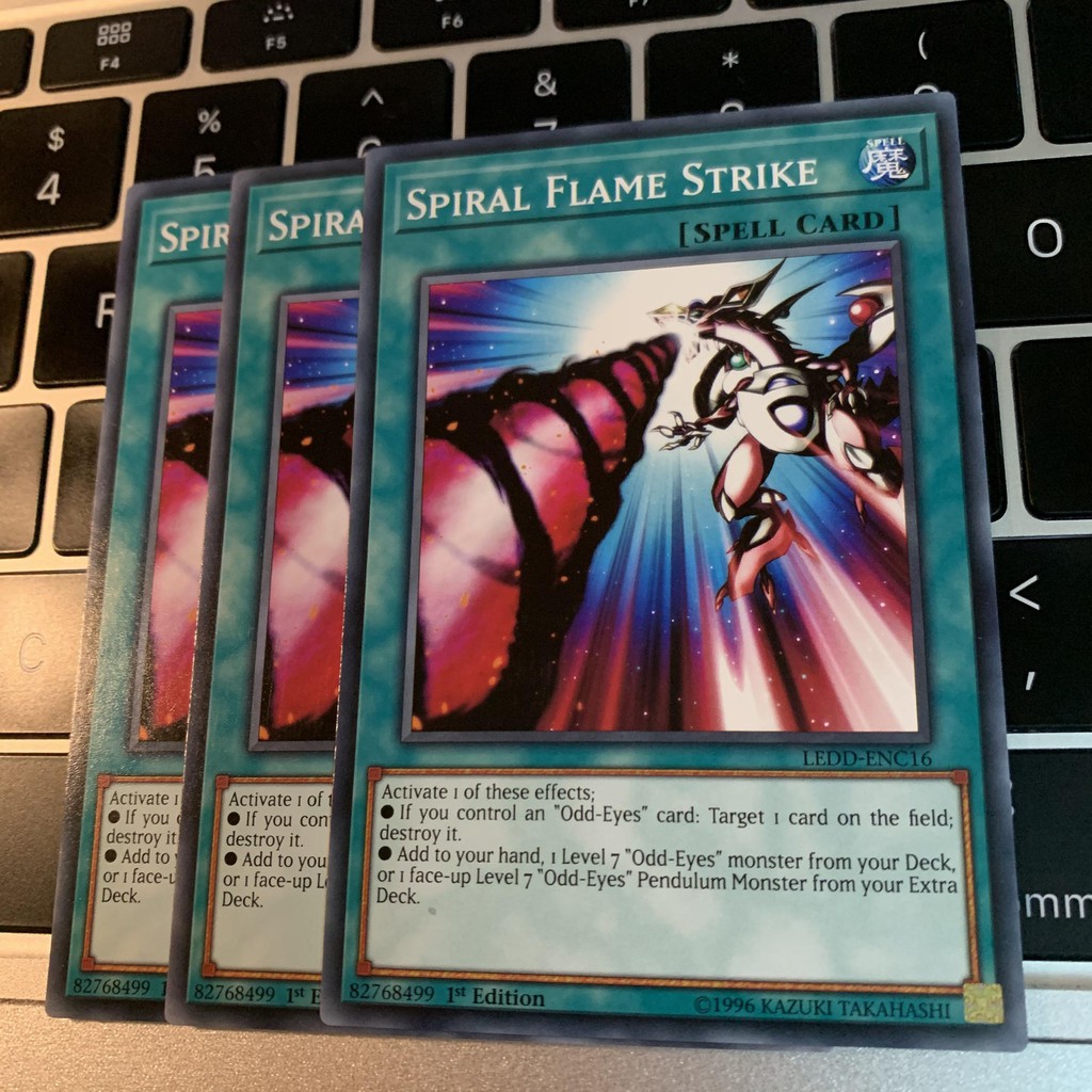 [EN-JP][Thẻ Bài Yugioh Chính Hãng] Spiral Flame Strike