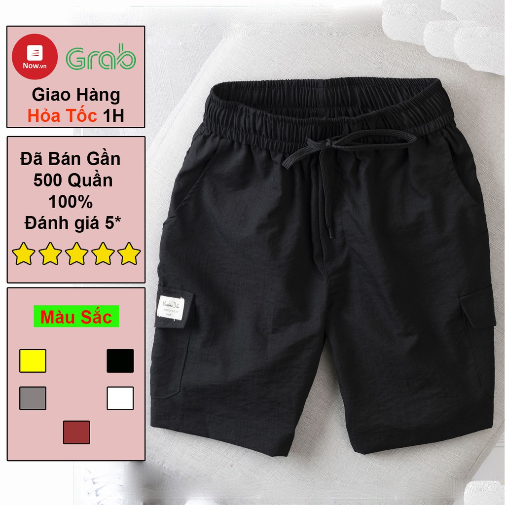 Quần đùi nam Edana Menswear túi hộp vải đũi đẹp cao cấp ,không nhăn , không xù cho người 45 - 78kg | BigBuy360 - bigbuy360.vn