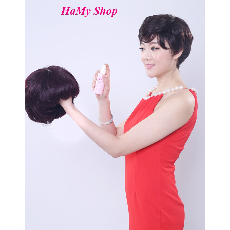 Xịt dưỡng tóc giả