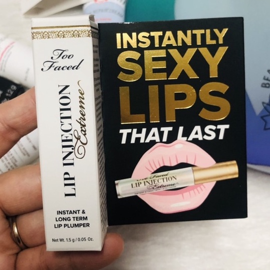 [CÓ BILL US] [MINISIZE 1.5G ] SON BÓNG TẠO ĐỘ CĂNG MÔI TOO FACED LIP INJECTION EXTREAM MINISIZE 1.5g