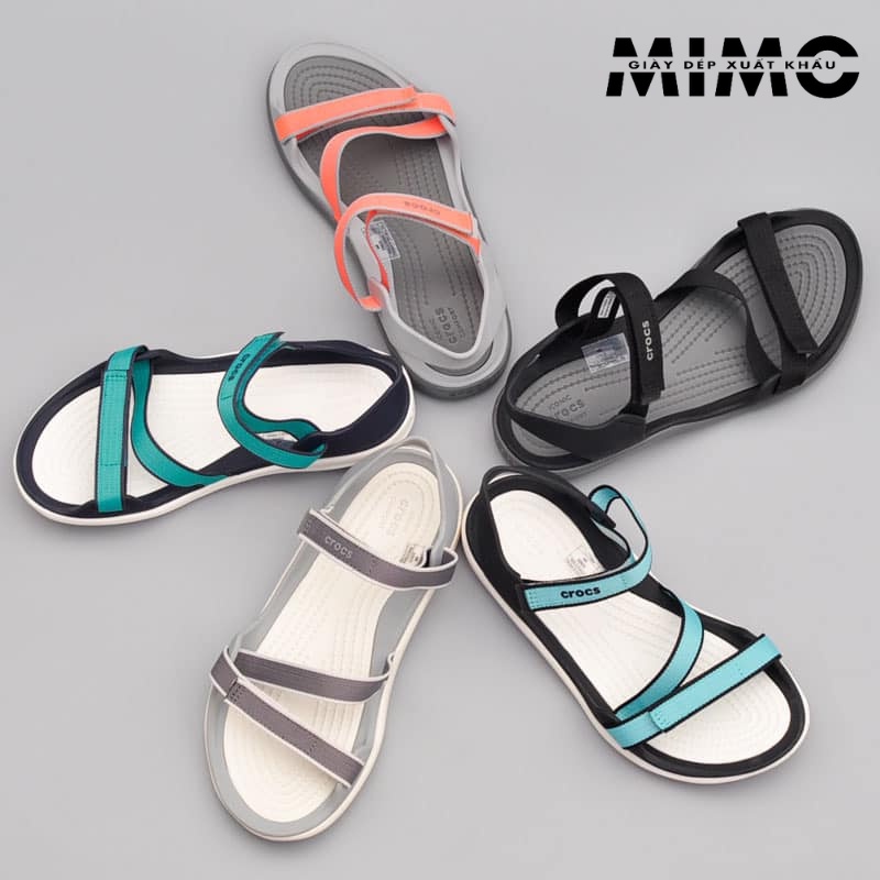 [Hàng xuất] Sandal quai ngang Webbing, Sandal cross siêu nhẹ, bền đẹp cho nữ