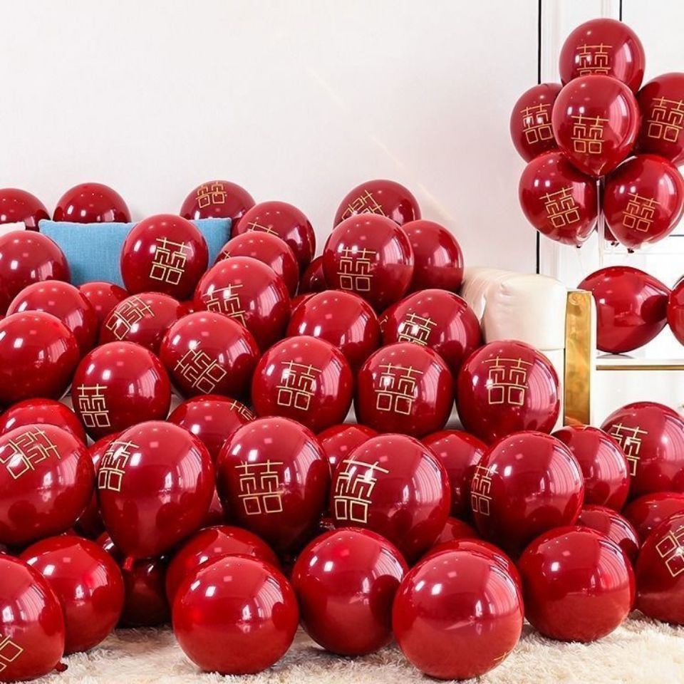 Bong Bóng Song Hỷ Trang Trí Cưới 🎈🎈🎈