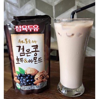 20 gói/195ml SỮA ÓC CHÓ HẠNH NHÂN ĐẬU ĐEN (nhập Hàn chính chuẩn) SỮA ÓC CHÓ HẠNH NHÂN ĐẬU ĐEN