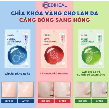 Mặt nạ Mediheal Vital Firming - Pure Calming - Hydra Soothing Mask